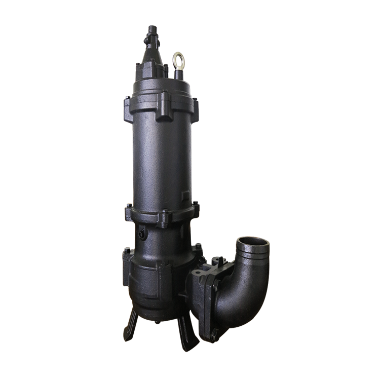 污水污物潛水電泵由電機與泵兩部分組成，兩者通過油室及機械密封組件隔開，分固定式自動耦合安裝和移動安裝。